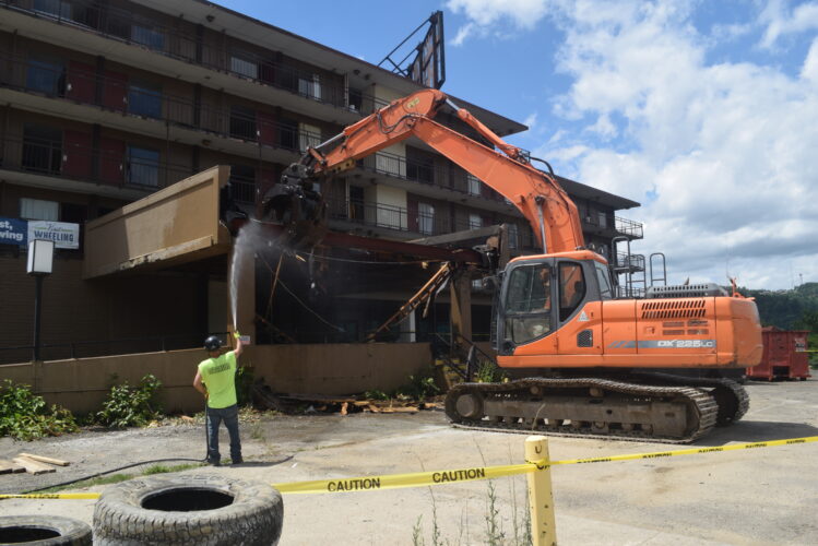 Start of Wheeling Inn Demolition Marks Step Toward New Gateway to City